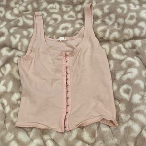 Pink tank top